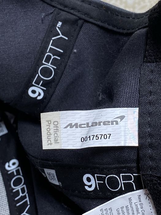 НОВА-оригінальна кепка New Era 9FORTY McLaren F1 Team