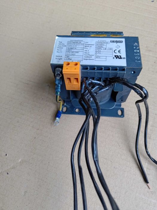 Transformator sieciowy EMB Wittlich NTT spM0,16