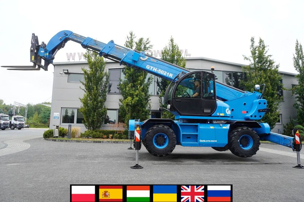 Genie GTH5021R / Ładowarka teleskopowa / 3000 MTH!! / 21 m zasięg / 5 t udźwig_252617  _252617