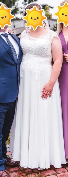 Suknia ślubna plus size