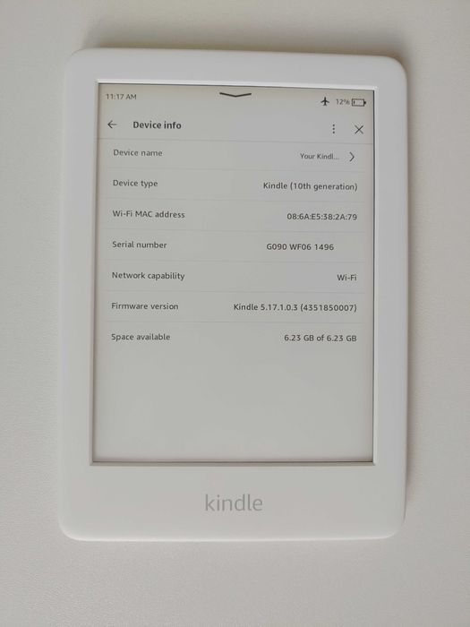 kindle 10 6" підсвітка 8 gb