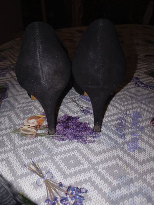 Туфлі жіночі замшеві