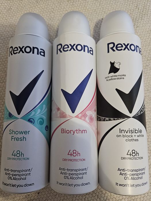 Rexona antyperspiranty 7 zl sztuka