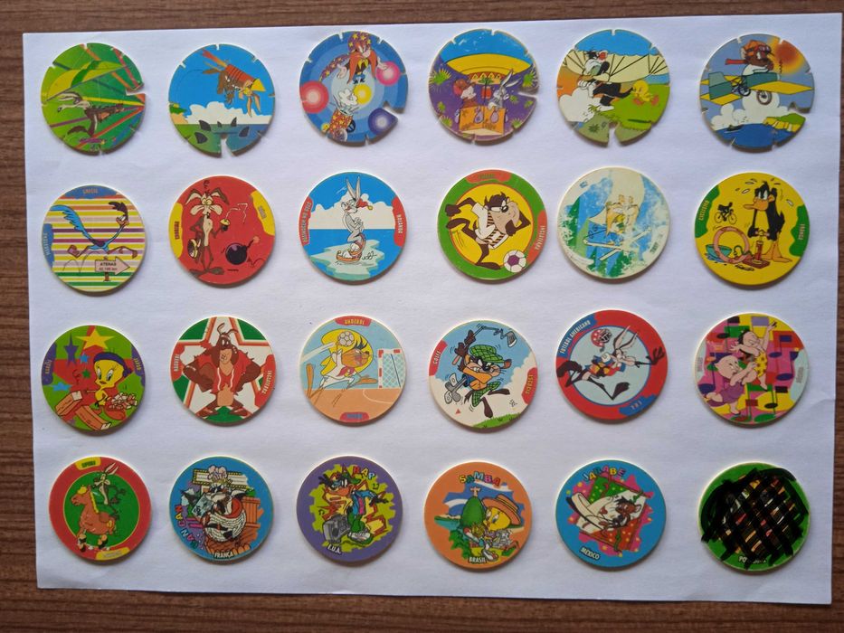 Tazos Matutano Chester e Looney Toones