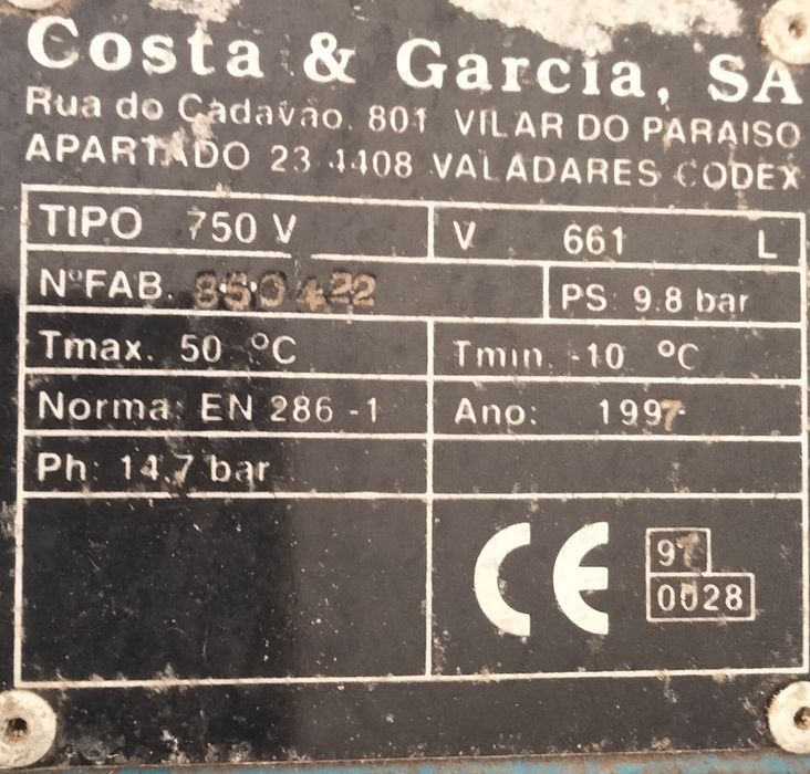 Compressor 1000Lts + Secadores