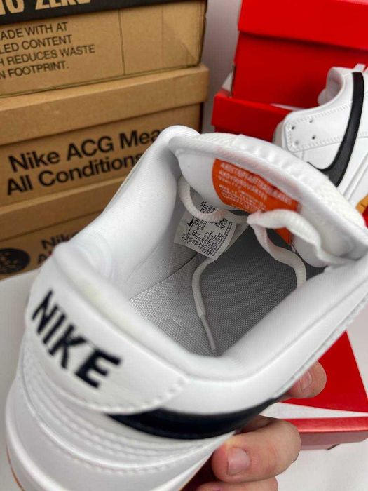 Кросівки Nike SB Dunk Low White Black. Чоловічі кросівки. Данки