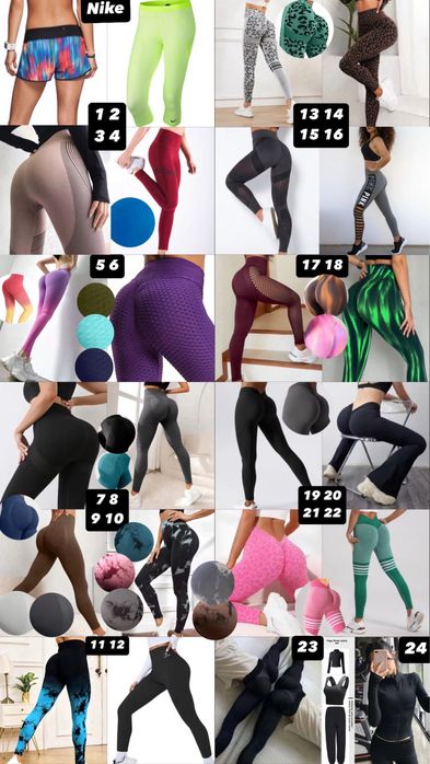 Розпродаж Жіночій комбінезон спорт лосинами пушап бразил на молнії С-Л