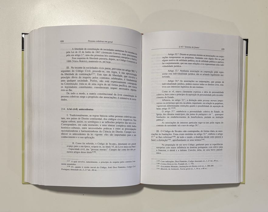 Tratado de Direito Civil IV – Parte Geral: Pessoas | Menezes Cordeiro