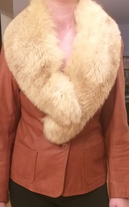 Marynarka skóra naturalna