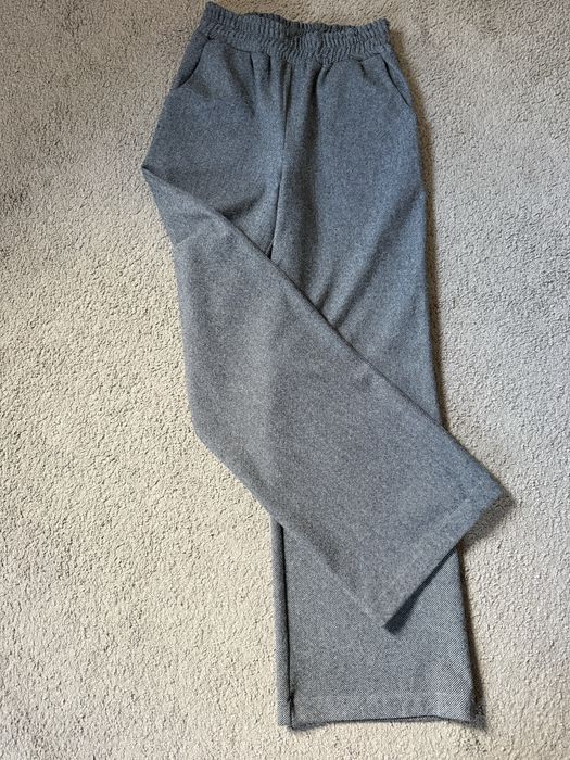 Штани палацо теплі