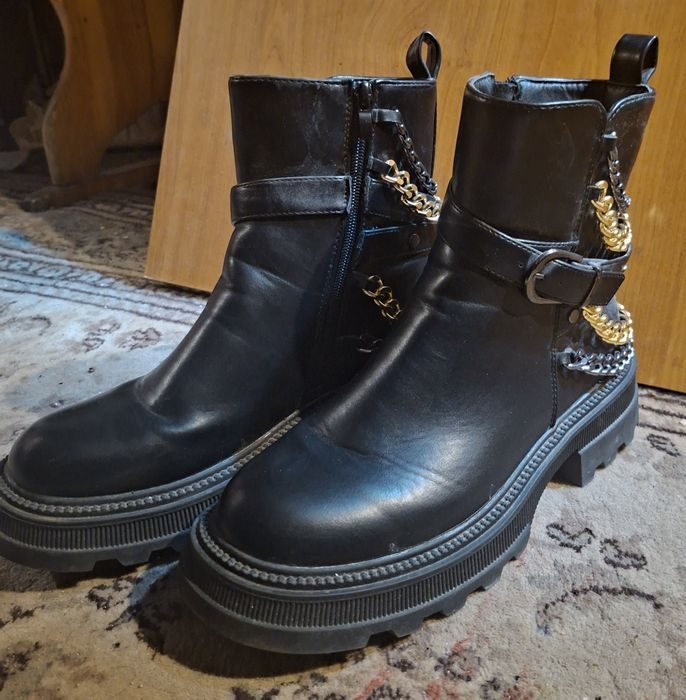 Botki damskie ocieplane