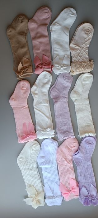 Набір дитячий пов'язочка та носочки, гольфи дитячі.