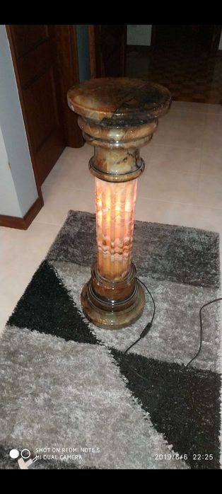 Coluna mármore decoração