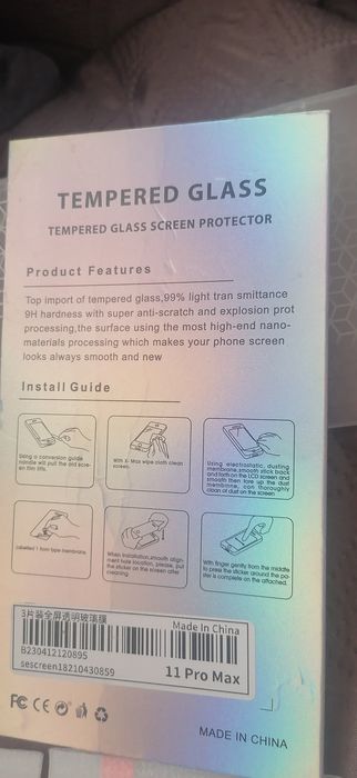 3 Películas para I phone pro max 11