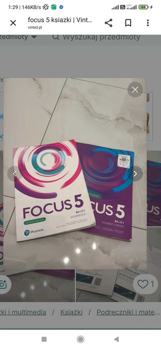 Focus 5 zestaw ksiazek
