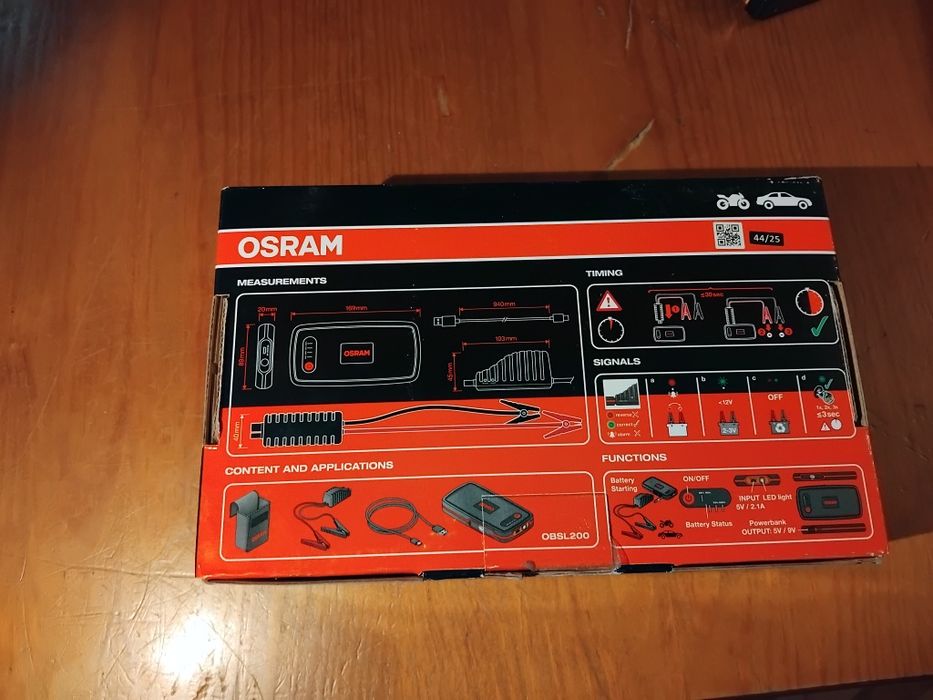 Arrancador de Bateria OSRAM BATTERYstart 200