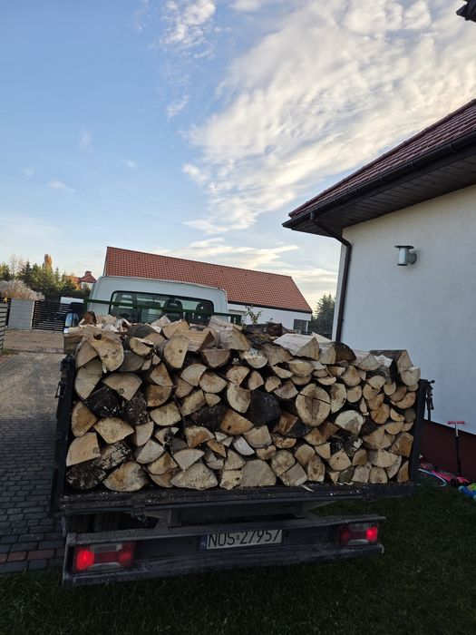 Drewno opałowe z transportem