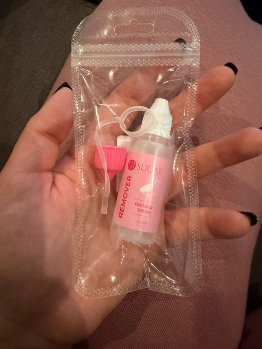 Рідина для зняття накладних нігтів UR SUGAR 15 мл нова