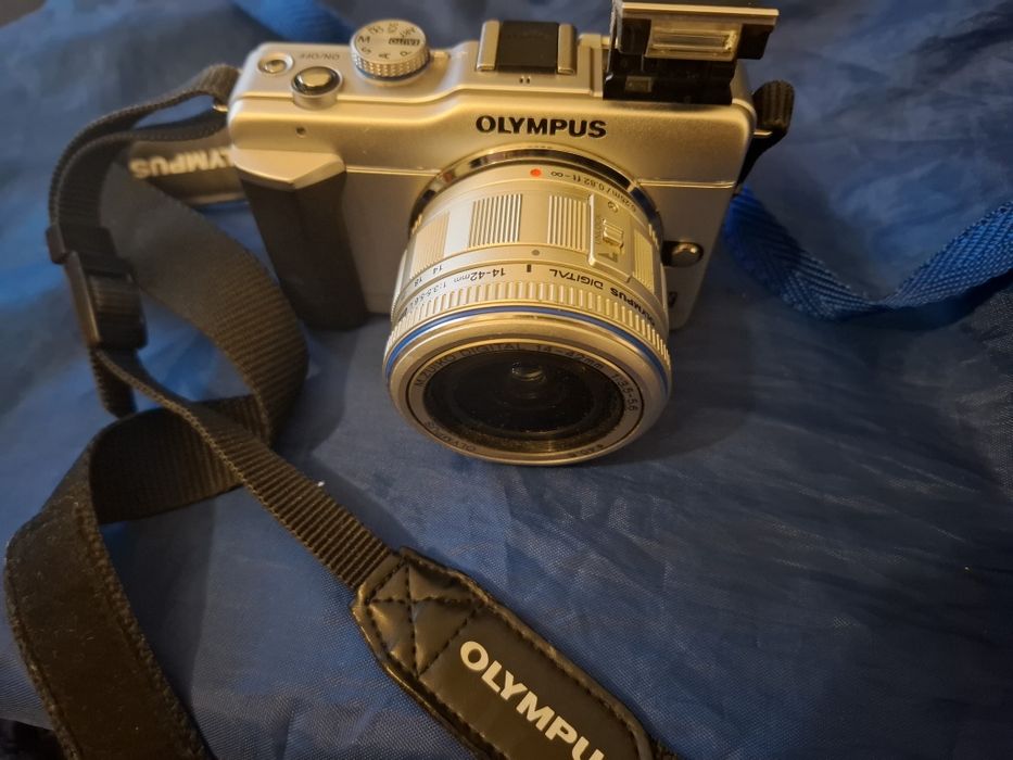 Câmara é uma Olympus PEN E-PL1