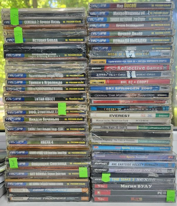 43 дисків CD лот старі ігри на пк pc игры видеоигры