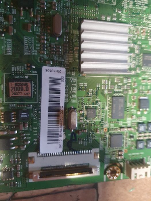 Płyta główna zasilająca t-con tv Samsung