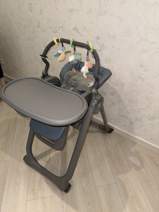 Стільчик для годування chicco magic polly relax