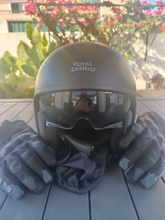 Capacete Royal Enfield aviator