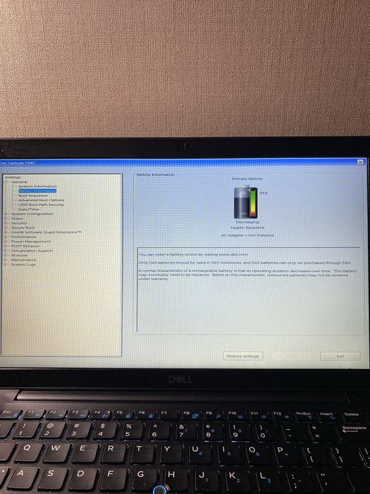 ноутбук DELL Latitude 7490 i5-8250U 8/256gb