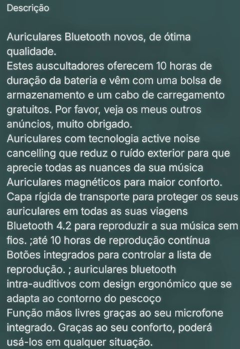 Auriculares Bluetooth Novo Modelo  Energy Sistem