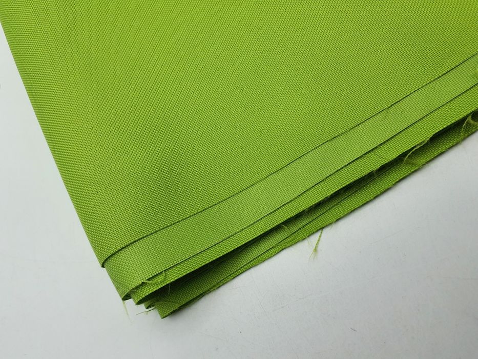 Tkanina Oxford nieprzemakalna kupon 5 m.x ok. 14 cm.limonka