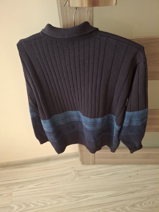 Sweter męski polo