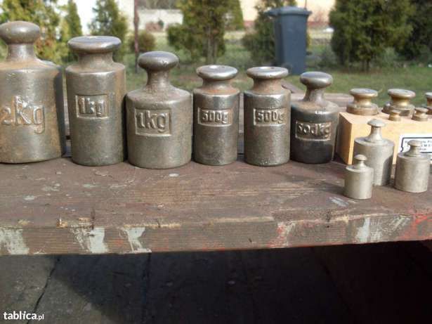 Waga szalkowa z odważnikami KURIER Warto