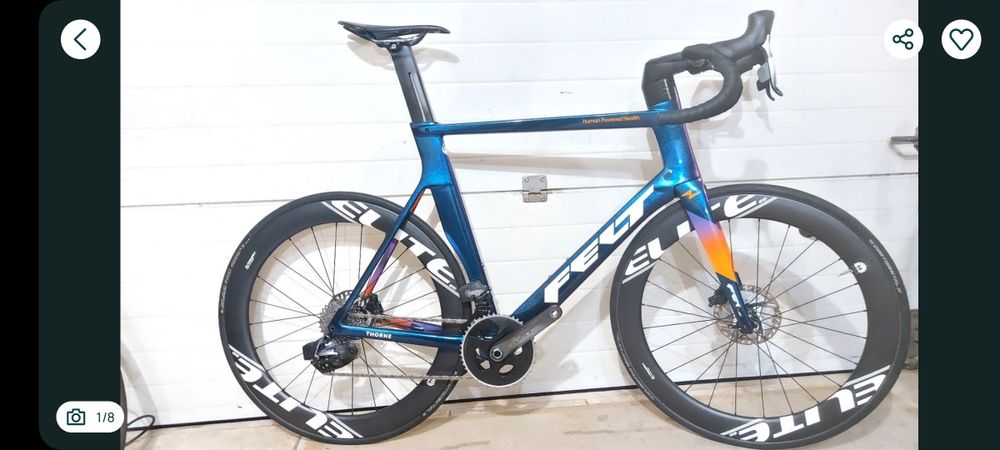 Felt Ar  carbono 12 velocidades Sram AXS t60