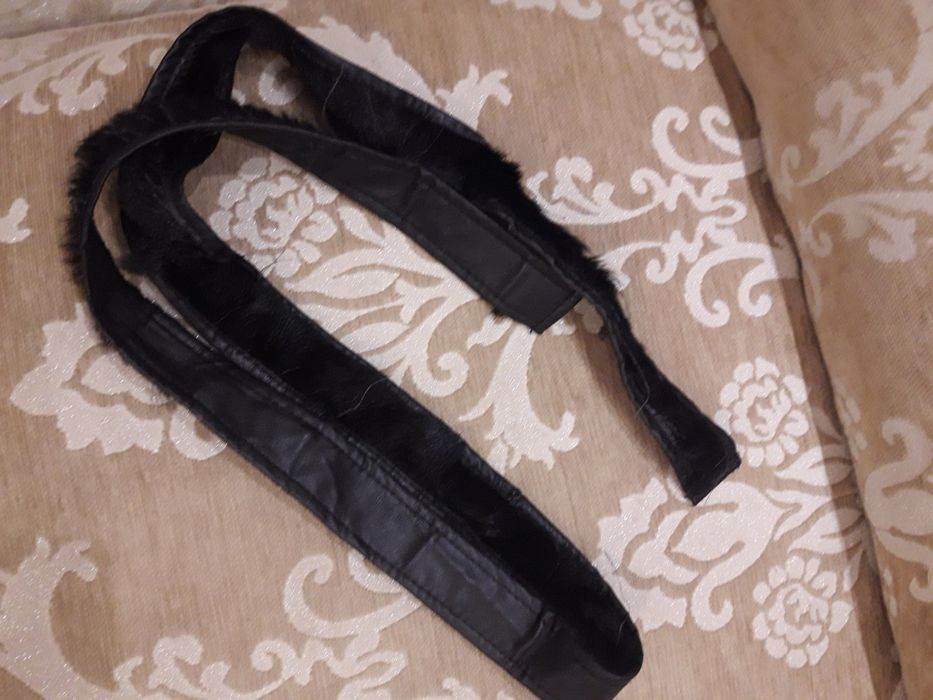 Шуба - халат с тосканы с песцовым капюшоном. 46-48р.