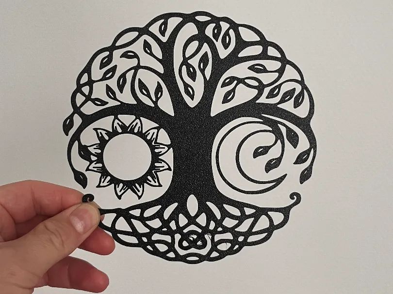 Decoração "A Árvore da Vida" Sol e Lua