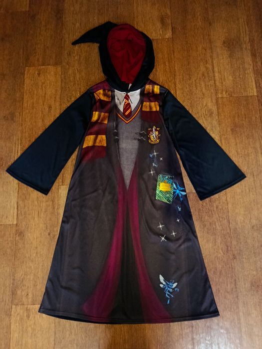 Костюм, платье мантия Гермиона, Грифиндор, 5-10 лет