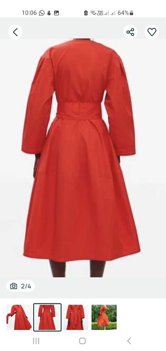 Zara midi sukienka M
