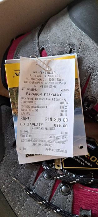 Nowe buty Meindl Air Revolution 4.1 Lady szaro-fioletowy