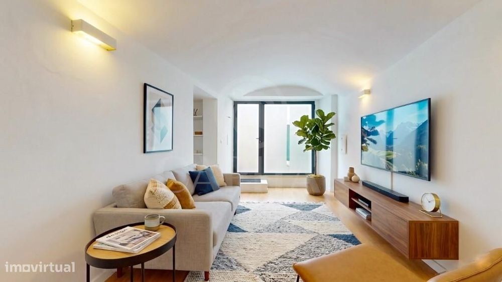 T1+1 com 60 m2 /Santa Catarina ( Lisboa) /Rés-do-chão com charme unico — Misericórdia, Lisboa