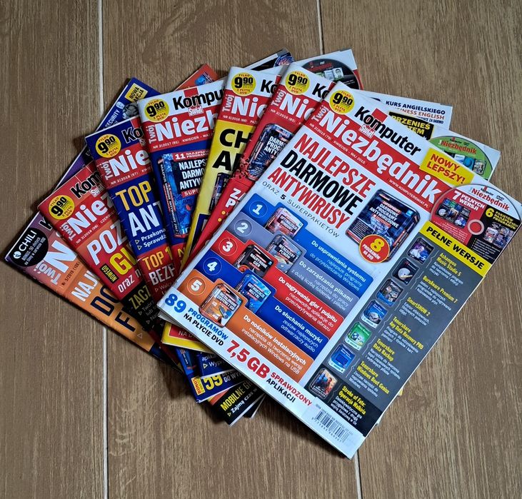 Twój Niezbędnik Komputer Świat kompletne z dodatkami