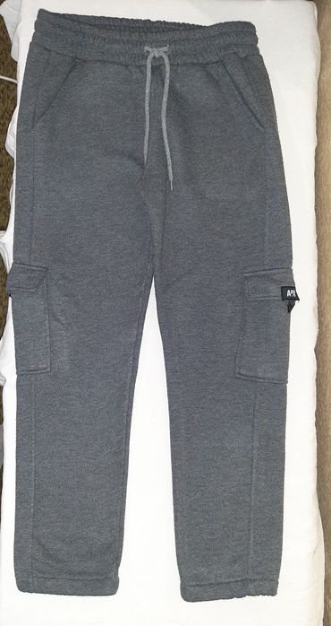 Теплі штани набор 2 шт та тонкі 2 шт спортивні на хлопчика  на 134 р в