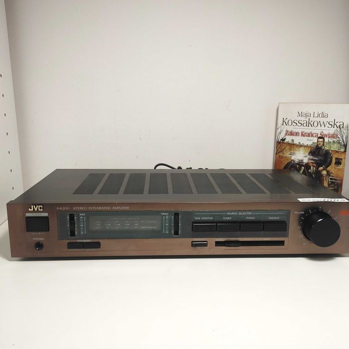 Wzmacniacz Stereo Vintage JVC A-K200 Stereo Integrated Amplifier 1983 rok