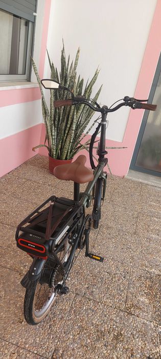 Bicicleta Elétrica Dobrável E FOLD 500 Verde