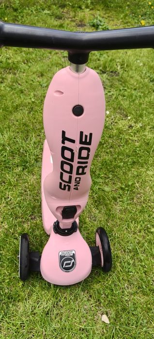 Scoot&Ride 2w1 różowa