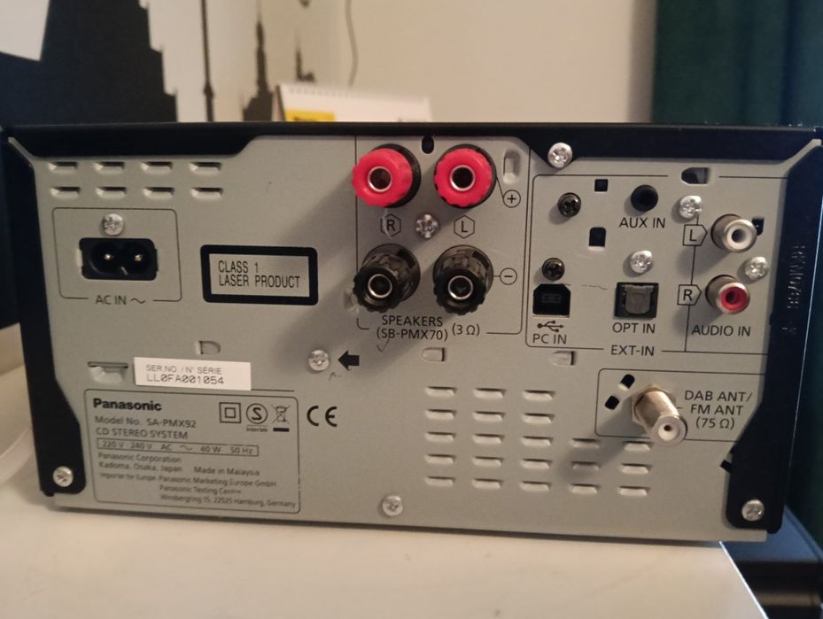 Wieża Panasonic SC PMX-92