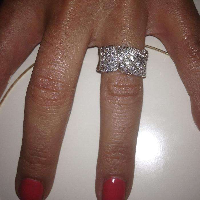 Anel em prata de lei