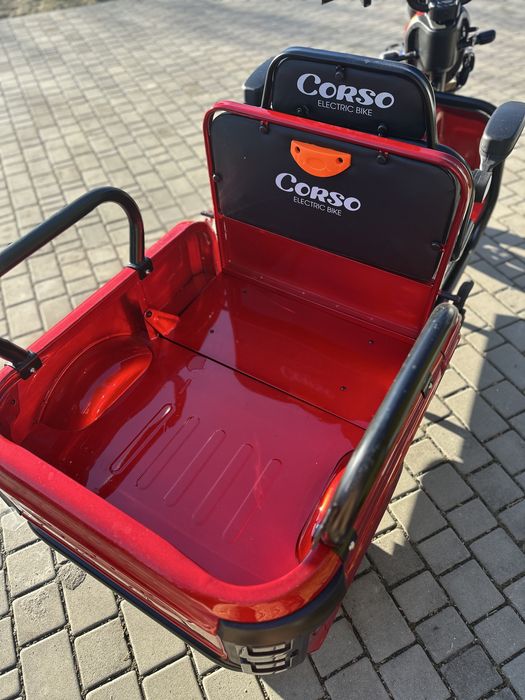 Трицикл Corso Sig L електротрицикл 1200вт