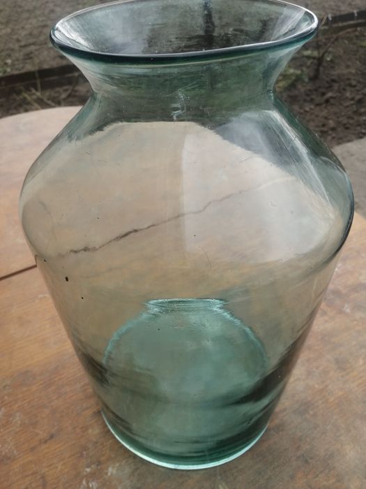 Бутлі скляні на10л.