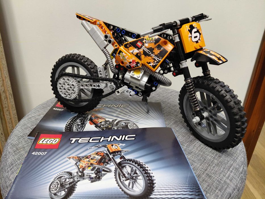 LEGO 42007 Technic - Motor crossowy - klocki lego