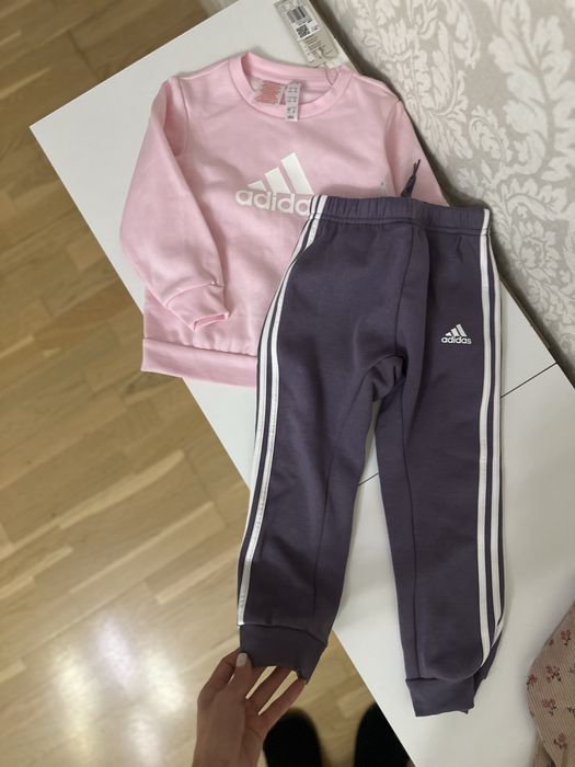 Теплий костюм на флісі Zara, Adidas розмір 3-4 роки 104 см